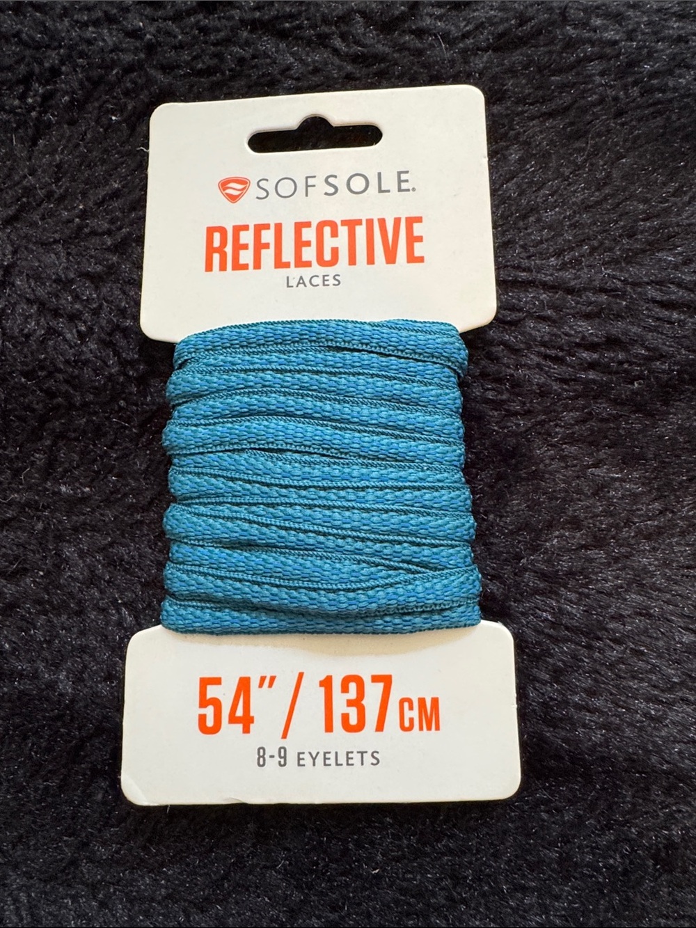 New Sofsole Reflective Laces 54” 8-9 eyelets Run Runners Walk Walkers Night
